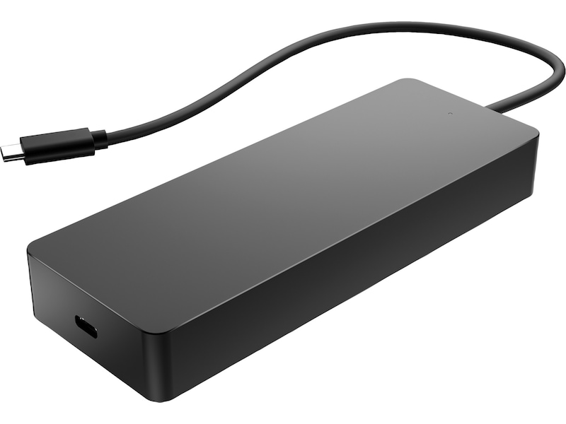 HP Universal USB-C Multiport Hub (sort) Dockingstation og USB-hub