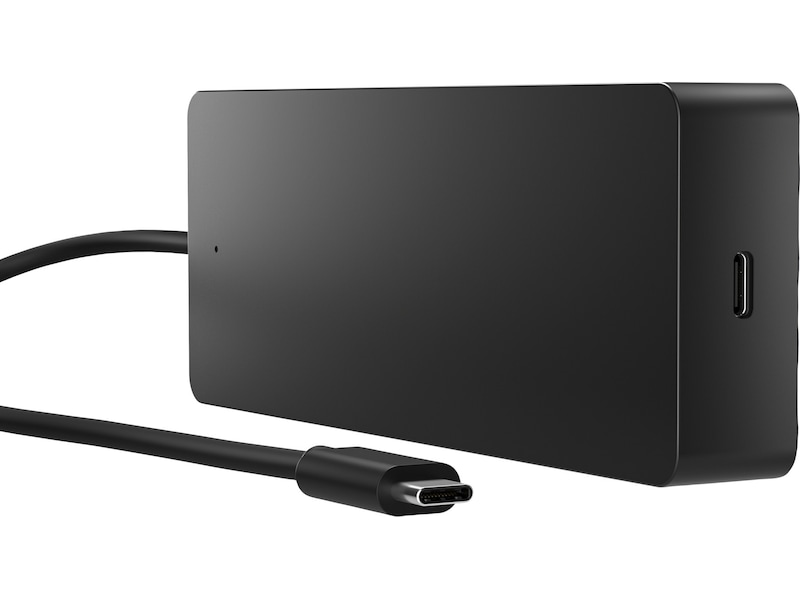HP Universal USB-C Multiport Hub (sort) Dockingstation og USB-hub