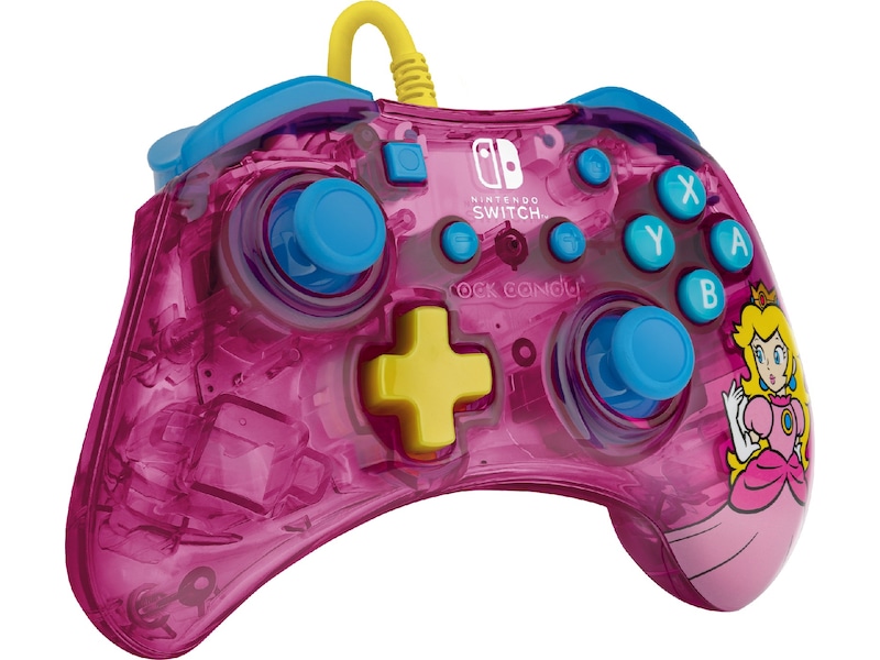 PDP Rock Candy Wired Controller - Peach Tilbehør til spilkonsoller