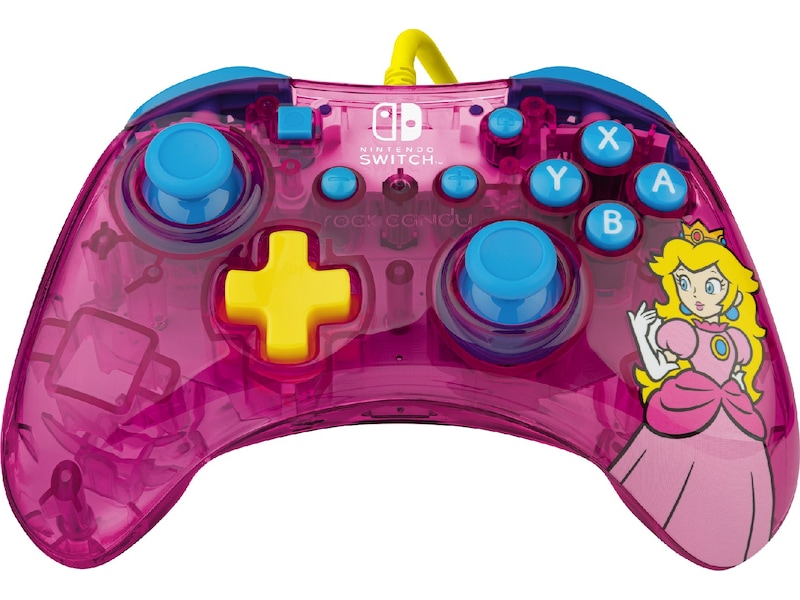 PDP Rock Candy Wired Controller - Peach Tilbehør til spilkonsoller