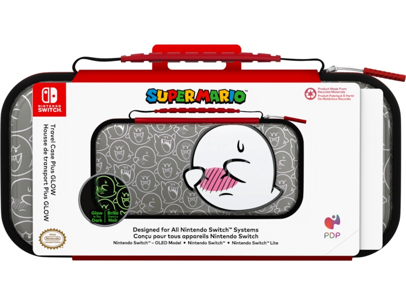 PDP NSW Travel Case Plus GLOW (Boo Hoo) Tilbehør til spilkonsoller