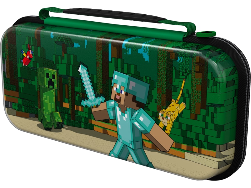PDP NSW Travel Case Plus GLOW (minecraft forest battle) Tilbehør til spilkonsoller