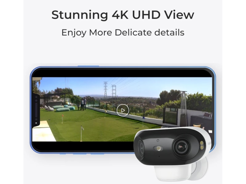 Reolink Argus 4 Pro trådløst udendørs overvågningskamera Overvågningskameraer