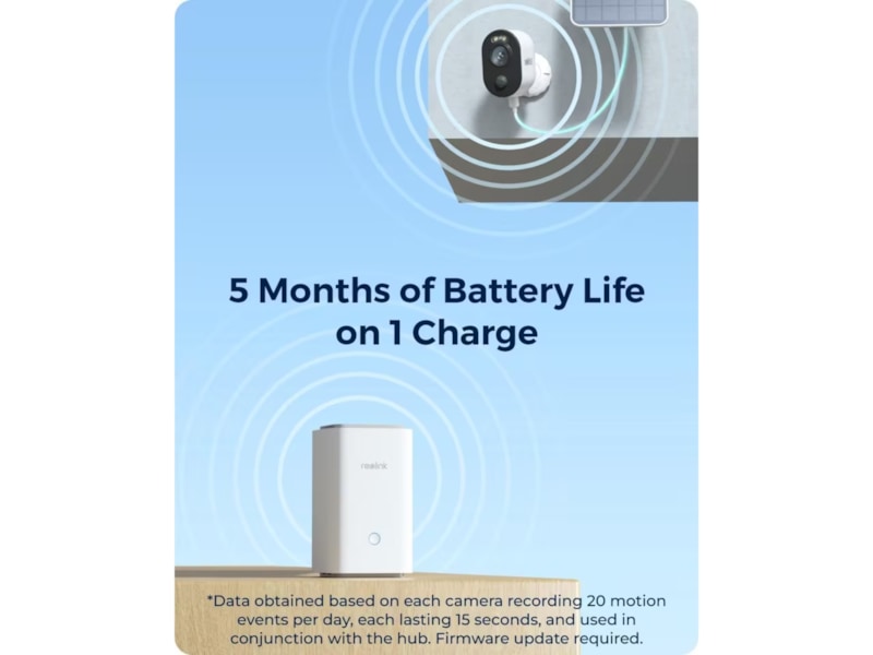 Reolink Home Hub med 2x Argus 3 Ultra 4K kamera Overvågningskameraer