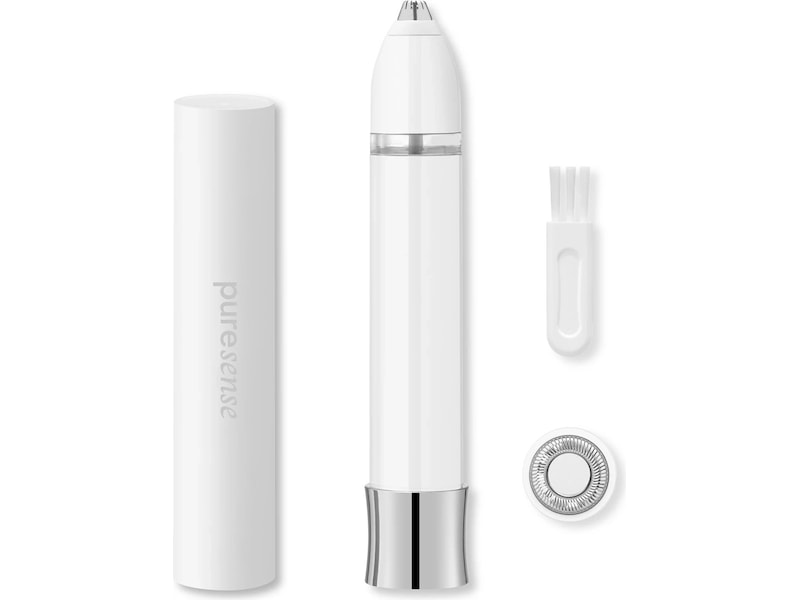 PureSense PSET300 Øjenbryns- og ansigtshårstrimmer Barbermaskine