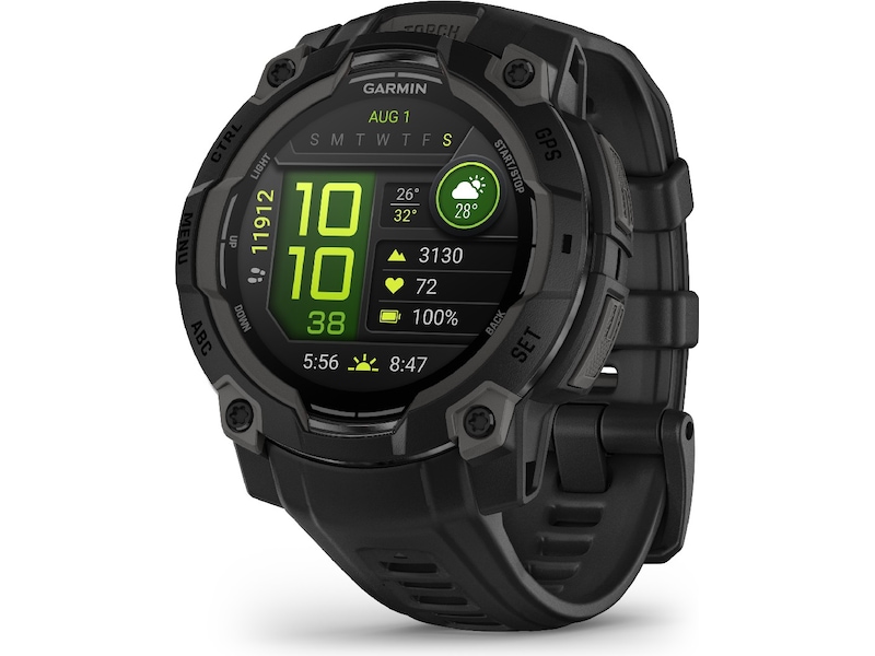 Garmin Instinct 3 AMOLED 45mm (sort) Smartwatches