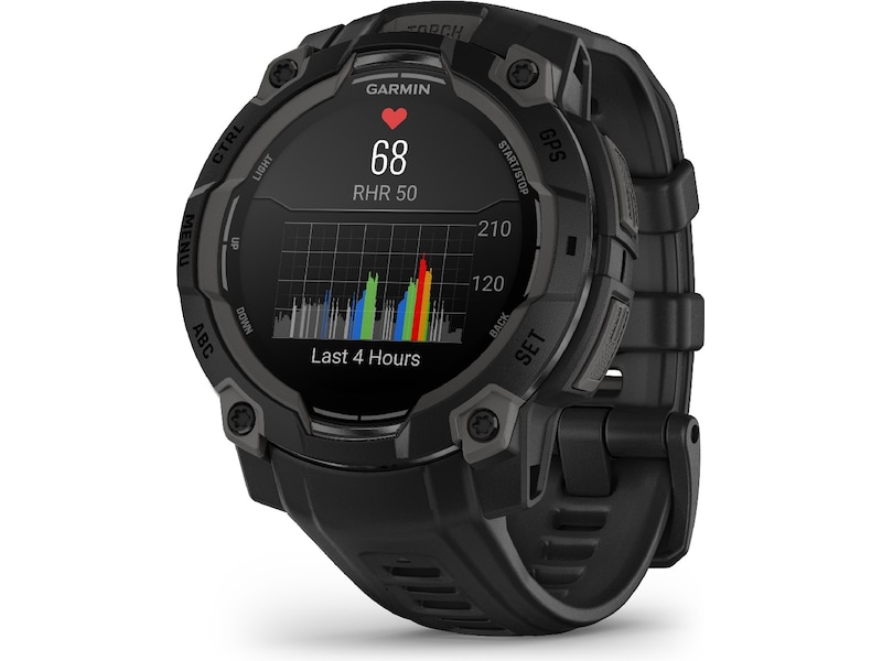 Garmin Instinct 3 AMOLED 45mm (sort) Smartwatches
