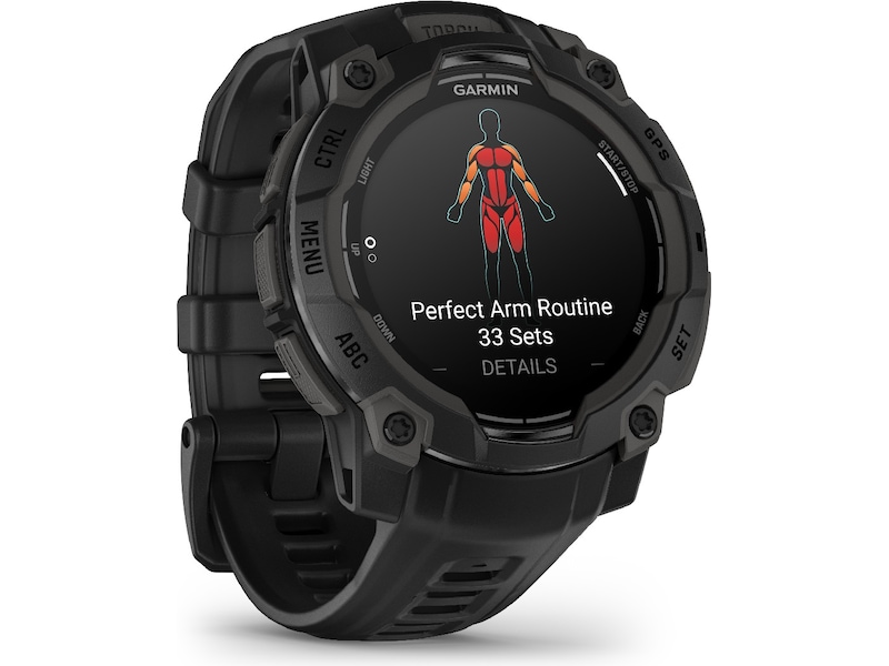 Garmin Instinct 3 AMOLED 45mm (sort) Smartwatches