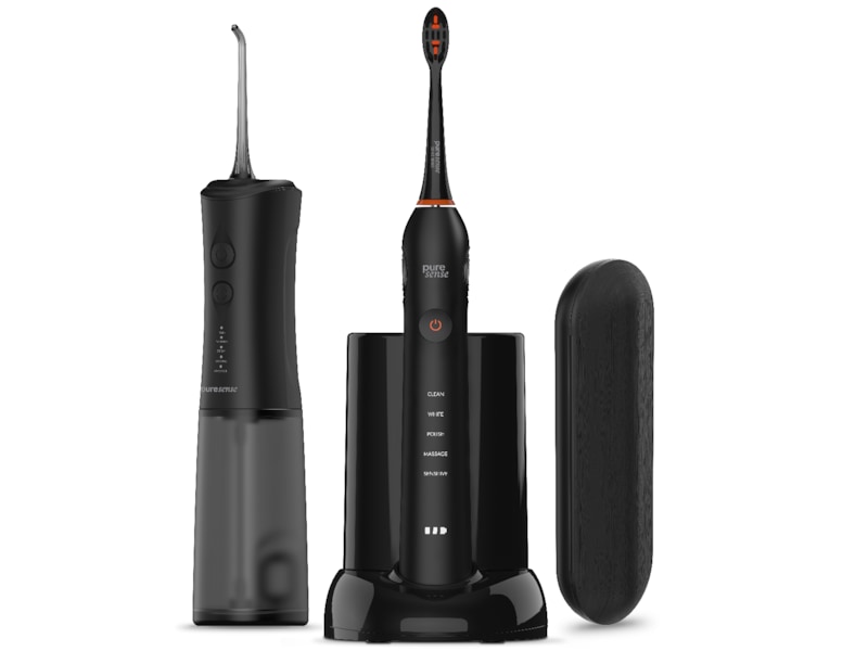 Puresense Dental C Sonic Brilliant Bundle (sort) Elektriske tandbørster
