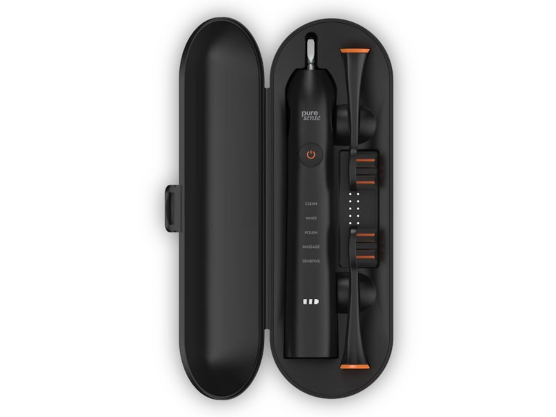 Puresense Dental C Sonic Brilliant Bundle (sort) Elektriske tandbørster
