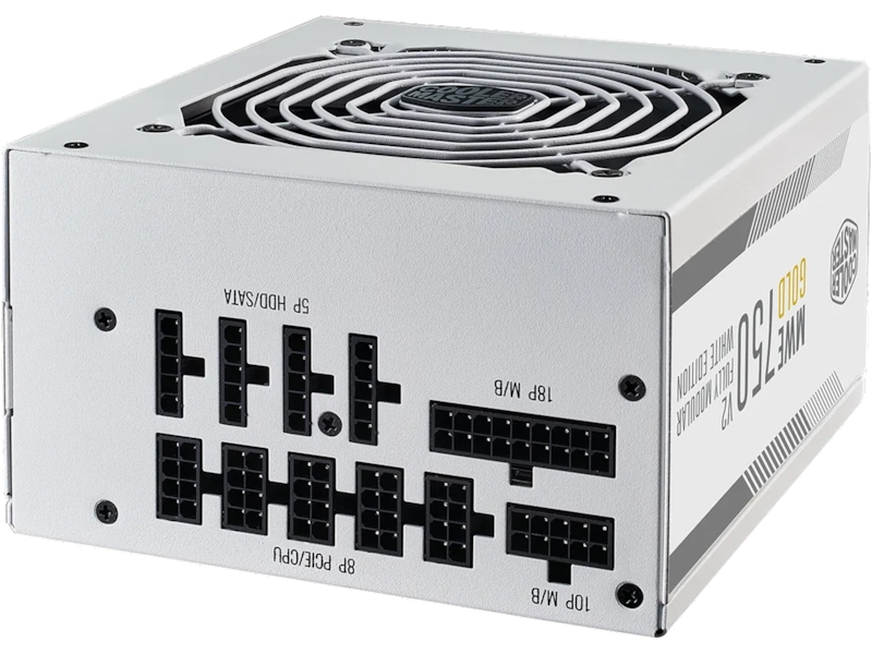 Cooler Master MWE Gold 750 V2 PSU (hvidt) Strømforsyninger