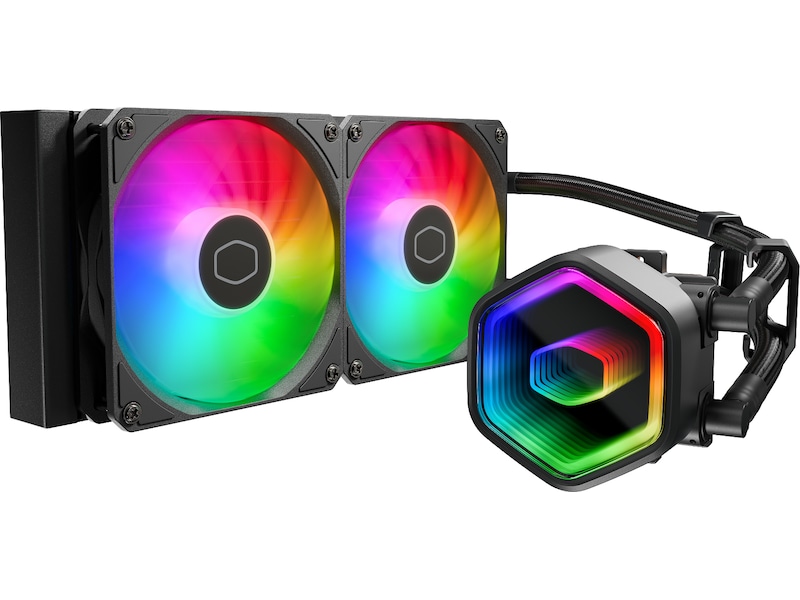 Cooler Master MasterLiquid 240 Core II ARGB Køler (sort) CPU - Vandkøling