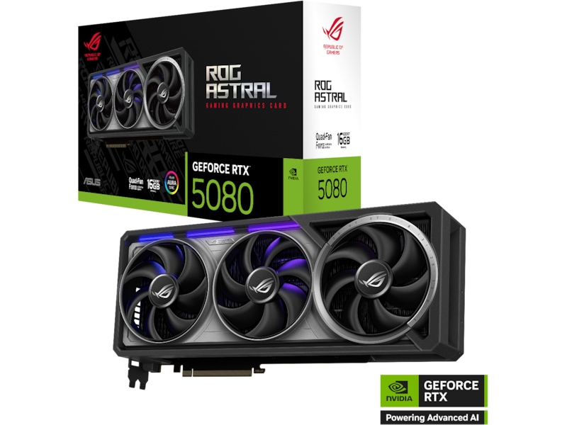 ASUS ROG Astral GeForce RTX 5080 Grafikkort