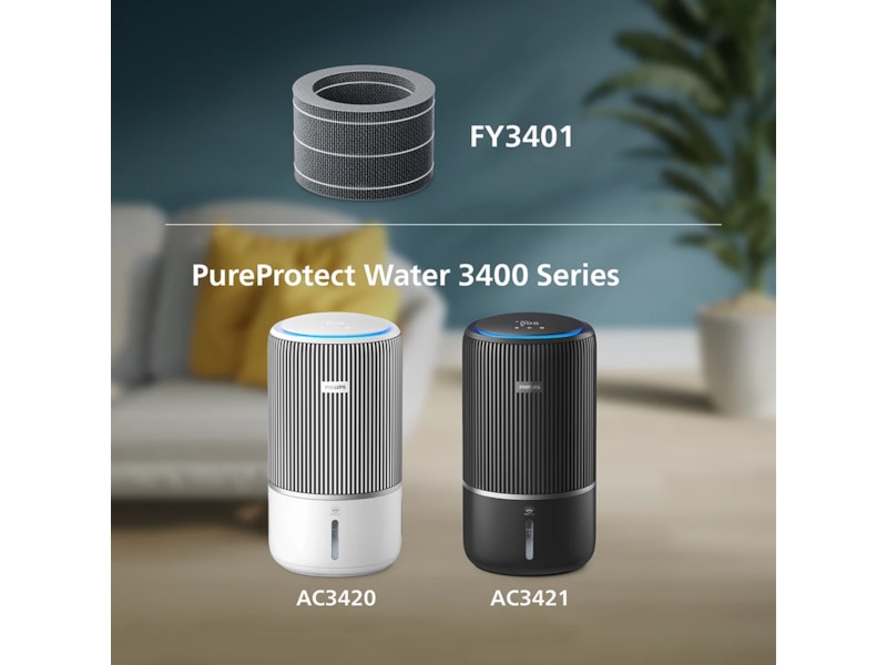 Philips PureProtect Water 3400 Series befugtningsfilter Luftrensere