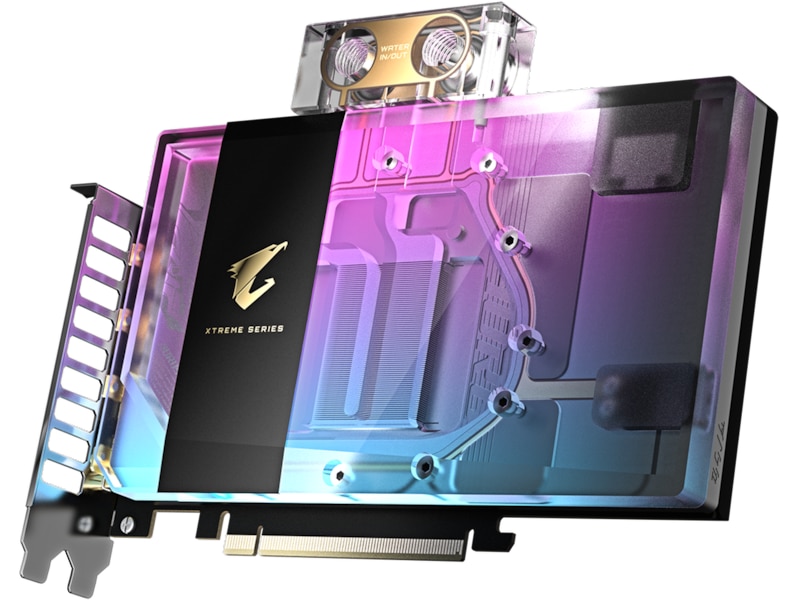 Gigabyte Aorus GeForce RTX 5080 XTREME WATERFORCE WB Grafikkort