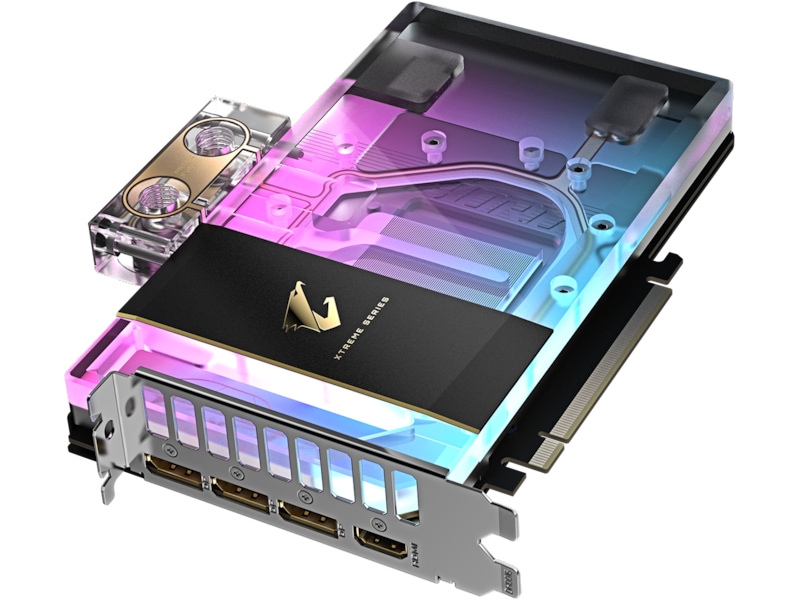 Gigabyte Aorus GeForce RTX 5080 XTREME WATERFORCE WB Grafikkort