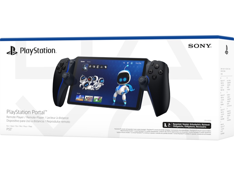PlayStation Portal Remote Player (Midnight Black) Tilbehør til spilkonsoller