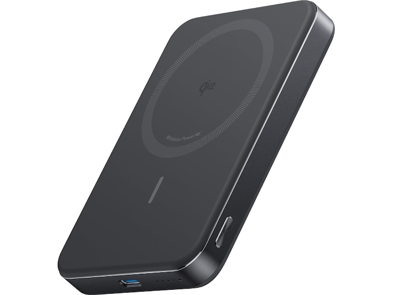 Anker MagGo Powerbank 10.000mAh (sort) Powerbank