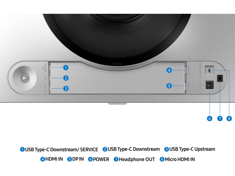 Samsung 49" Odyssey G9 curved gamingskærm 49DG912 Gamingskærme