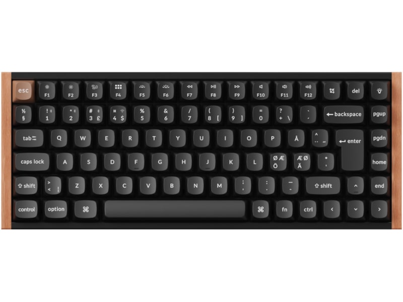 Keychron K2 HE SE QMK trådløst gamingtastatur (sort) Gamingkeyboard
