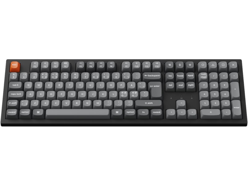 Keychron K10 MAX Trådløst gamingtastatur (super red) Gamingkeyboard