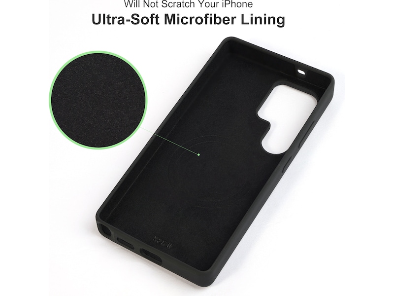 iiglo Galaxy S25 Ultra cover (sort) Mobilcover