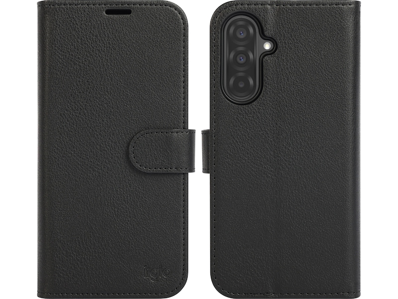 iiglo Galaxy A36 2-i-1 Wallet cover (sort) Mobilcover