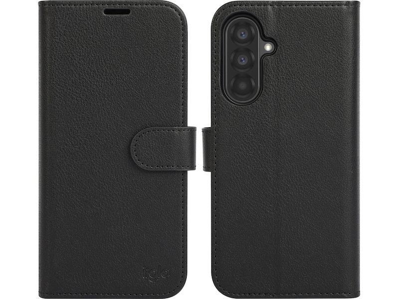 iiglo Galaxy A56 2-i-1 Wallet cover (sort) Mobilcover