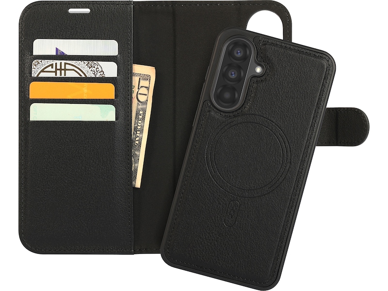 iiglo Galaxy A56 2-i-1 Wallet cover (sort) Mobilcover