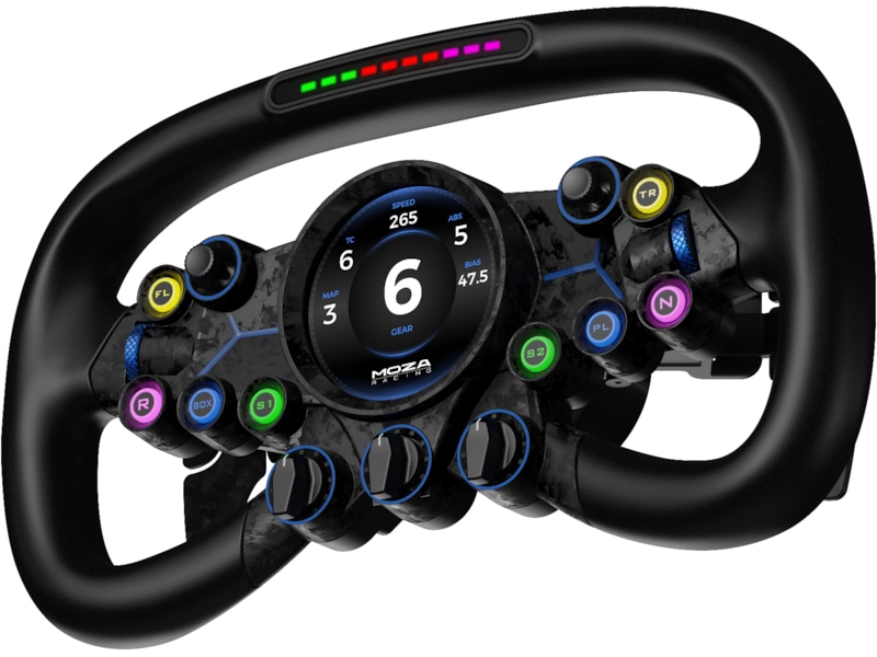 MOZA Vision GS rat 31cm Rat og pedaler