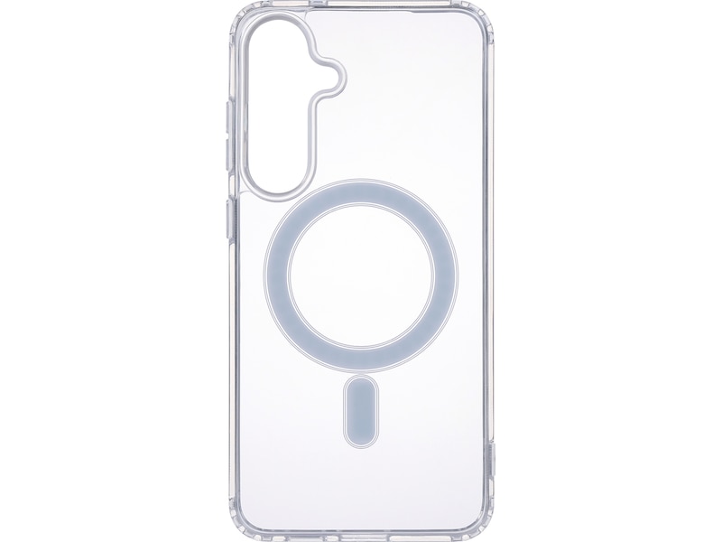 iiglo Galaxy S25+ Magnetic Silikone cover (gennemsigtig) Mobilcover
