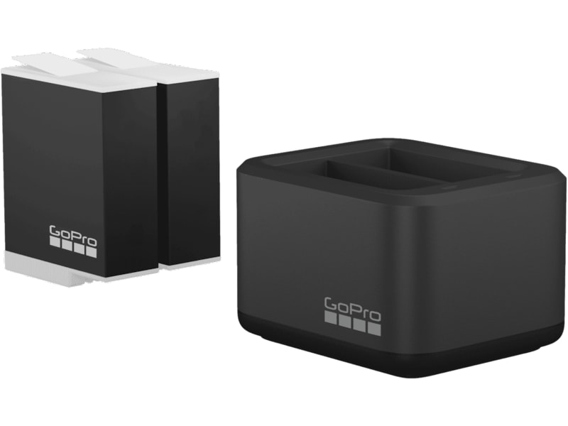 GoPro Dual Battery Charger m/ 2 Enduro batterier Kamera – batteriopladere