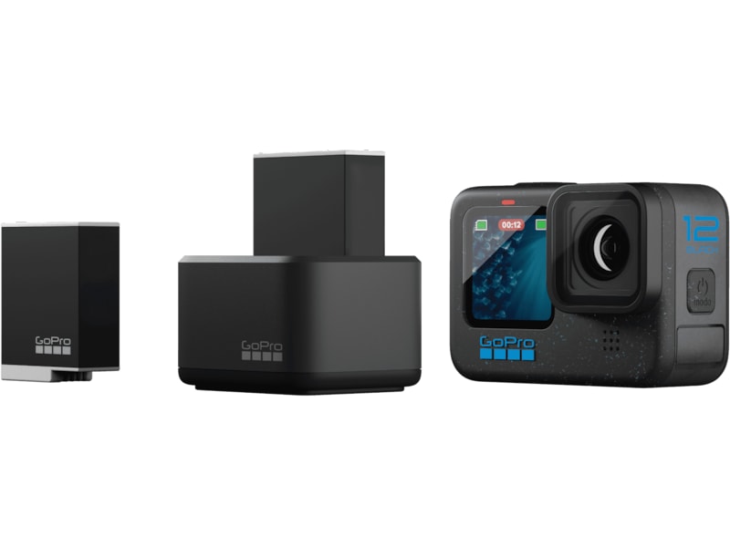 GoPro Dual Battery Charger m/ 2 Enduro batterier Kamera – batteriopladere