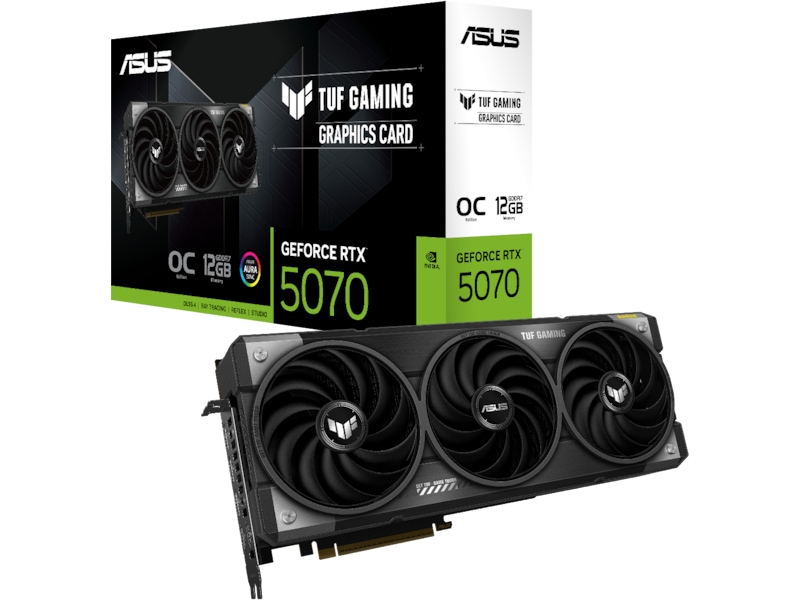 ASUS TUF Gaming GeForce RTX 5070 OC Grafikkort