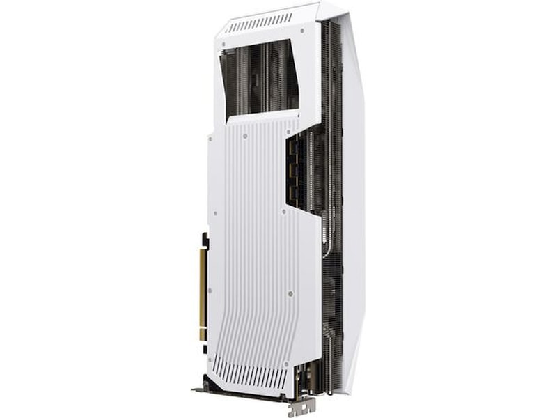 XFX Mercury AMD Radeon RX 9070XT OC White Magnetic Air Edition with RGB Grafikkort