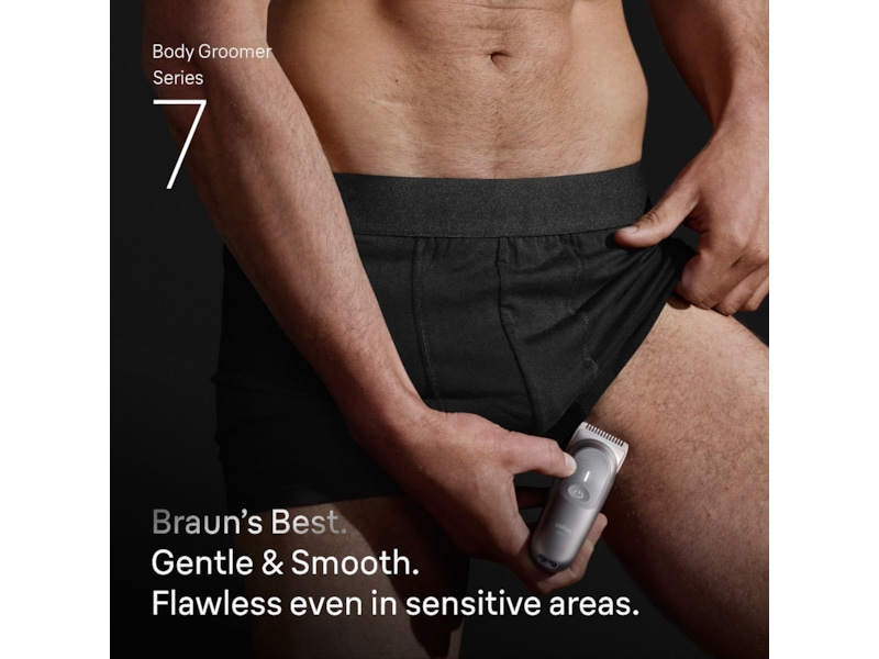 Braun Series 7 kropstrimmer (grå) Barbermaskine