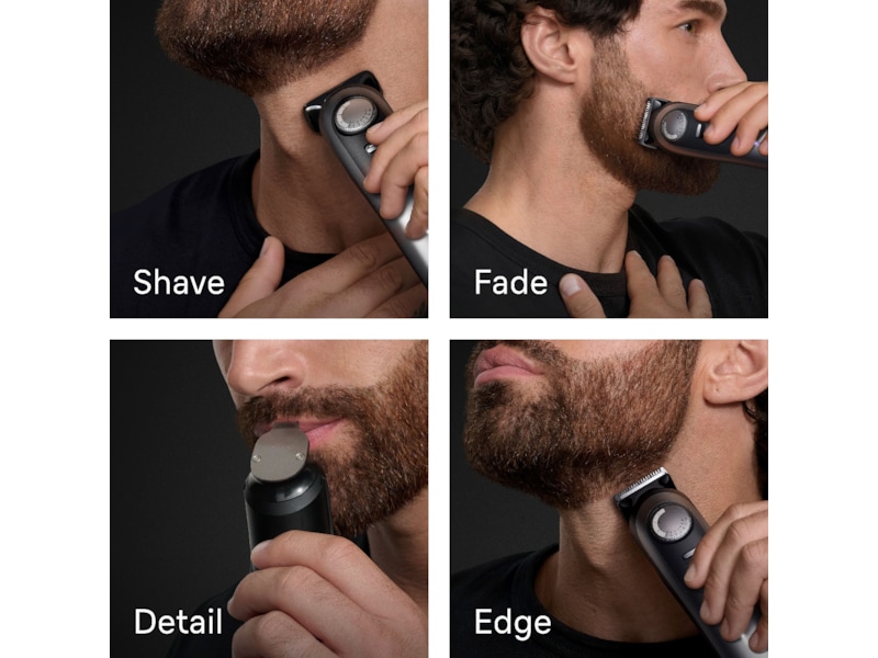 Braun Series 9 skægtrimmer (krom) Barbermaskine