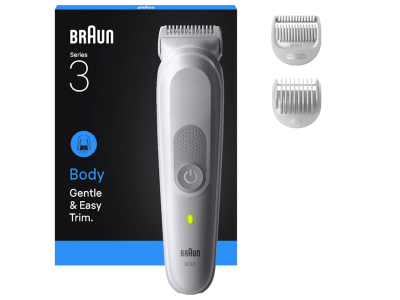 Braun Series 3 kropstrimmer (grå) Barbermaskine
