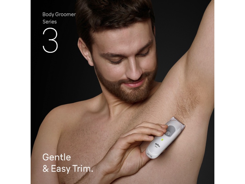 Braun Series 3 kropstrimmer (grå) Barbermaskine