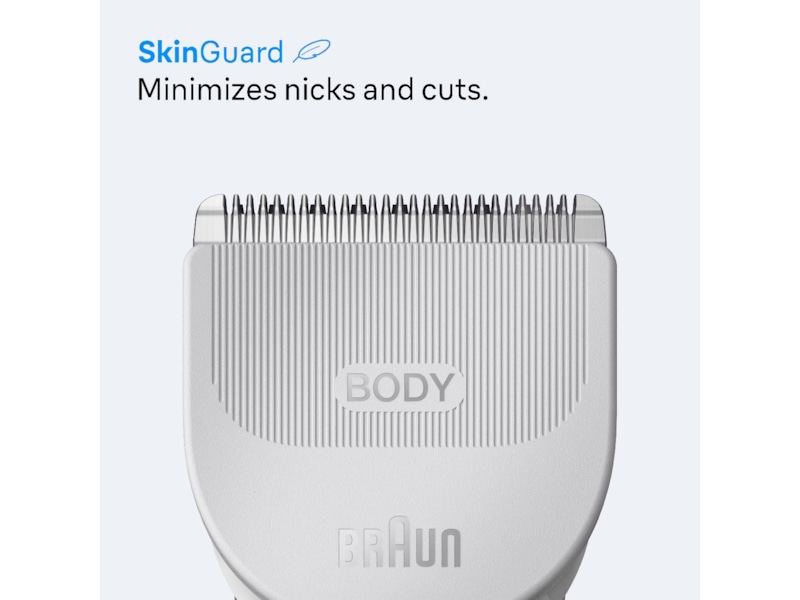 Braun Series 3 kropstrimmer (grå) Barbermaskine