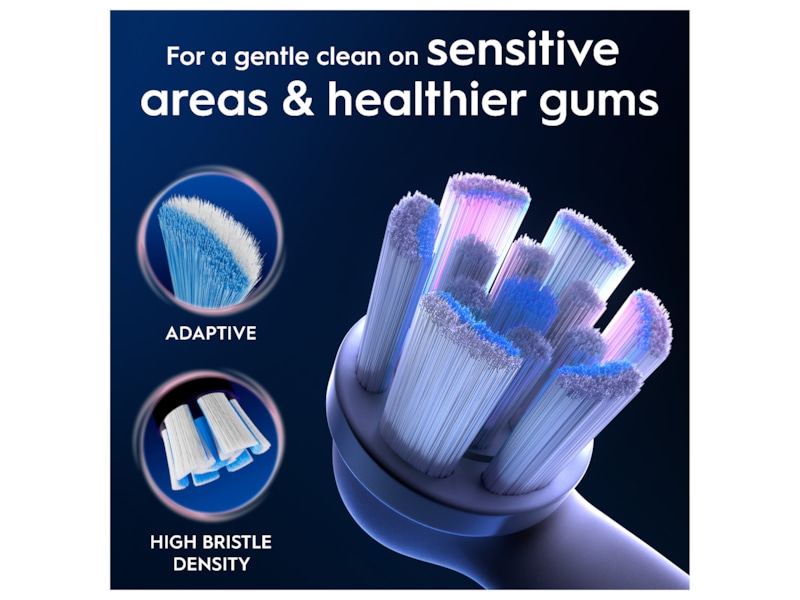 Oral-B iO Gentle Care børstehoveder 3 stk. (hvid) Tandbørstehoveder