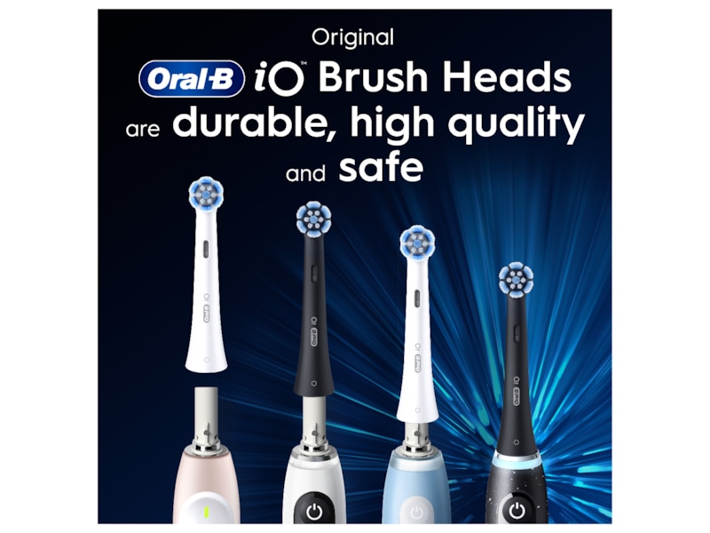 Oral-B iO Gentle Care børstehoveder 3 stk. (hvid) Tandbørstehoveder