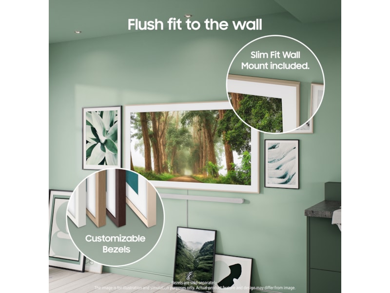 Samsung 75" The Frame Pro LS03FW Neo QLED 4K Smart TV (2025) 70 - 79 tommer TV