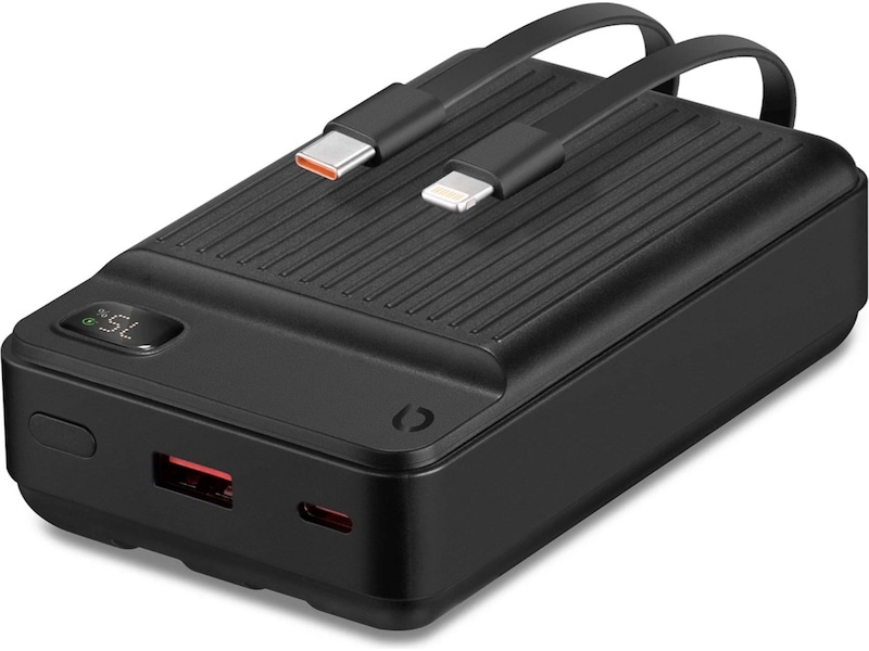 Andersson 20.000mAh powerbank med integrerede kabler Powerbank