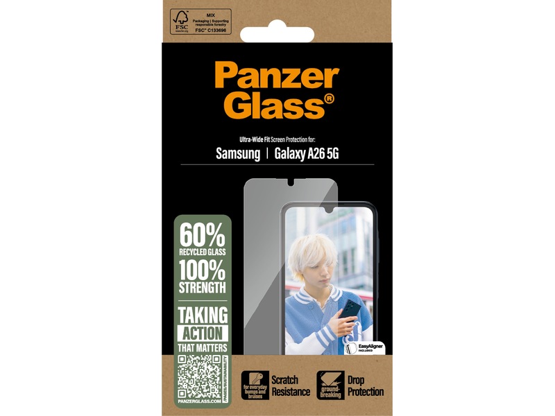 PanzerGlass Galaxy A26 5G skærmbeskytter Skærmbeskyttelse mobiltelefon