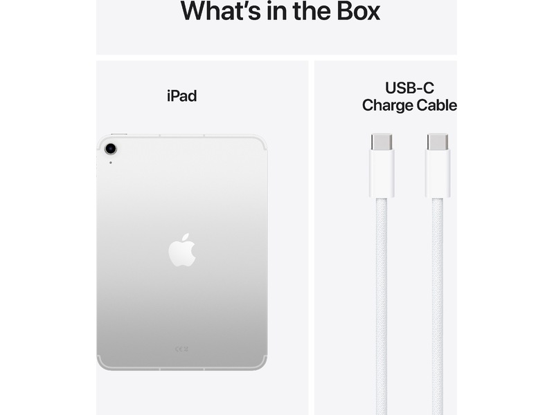 iPad 11" (2025) 512GB 5G (sølv) Tablets