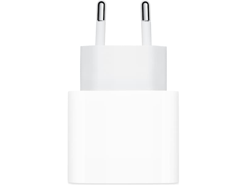 Apple 20W USB-C Vægoplader (hvid) Mobilopladere