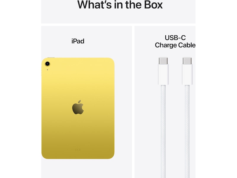 iPad 11" (2025) 128GB WiFi (gul) Tablets