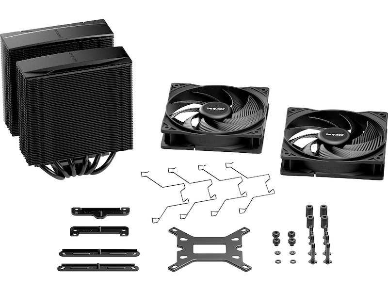 be quiet! Pure Rock Pro 3 Black CPU Køler CPU - Luftkøling