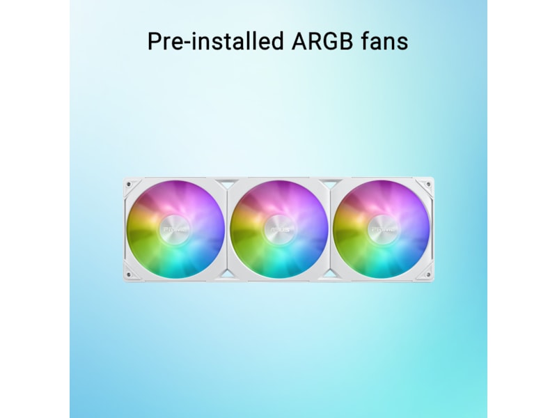 Asus Prime LC 360 ARGB Køler (hvid) CPU - Vandkøling